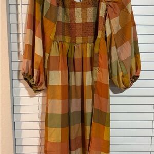 Petal and Pup Fall Dress